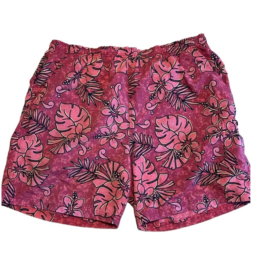 ST JOHNS BAY MENS LINED SWIMSUIT SIZE: LARGE